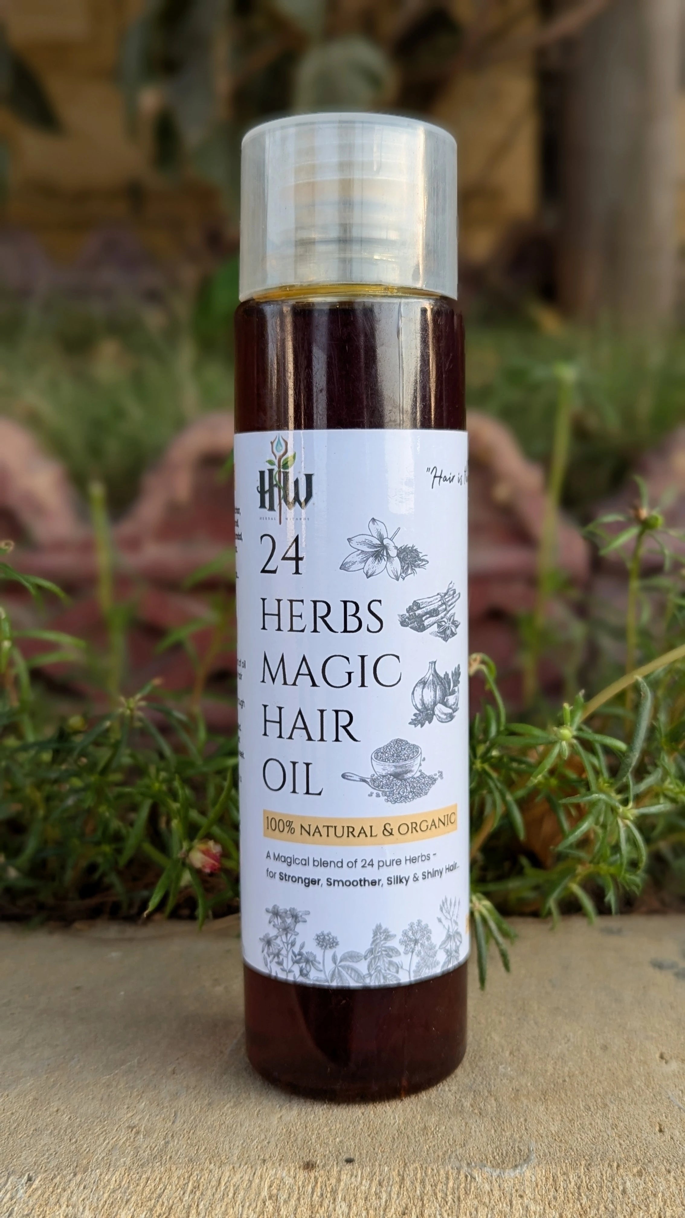 24 Herbs Magic Hair Oil